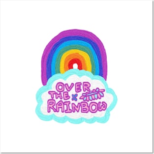 over the rainbow Posters and Art